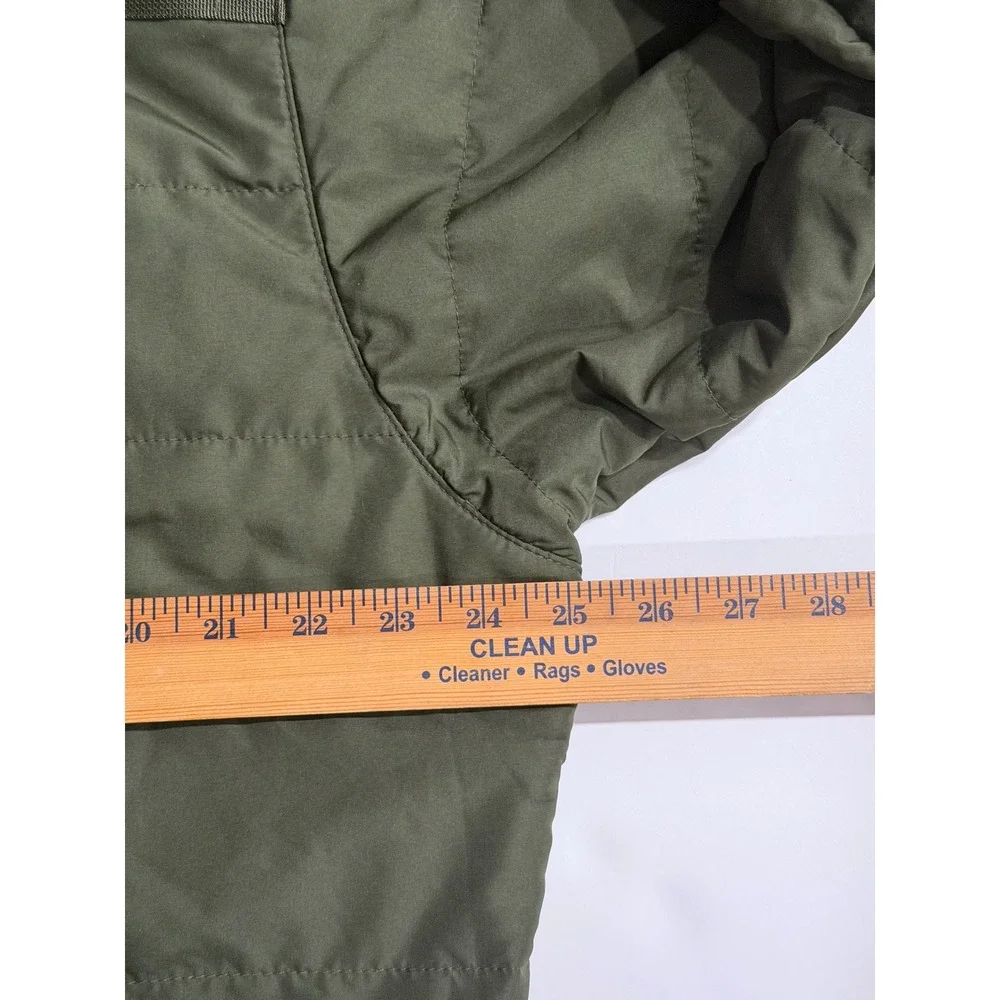 The Force Made For Heroes Mens Green Tactical Puffer Jacket Full Zip Large‎ RG L